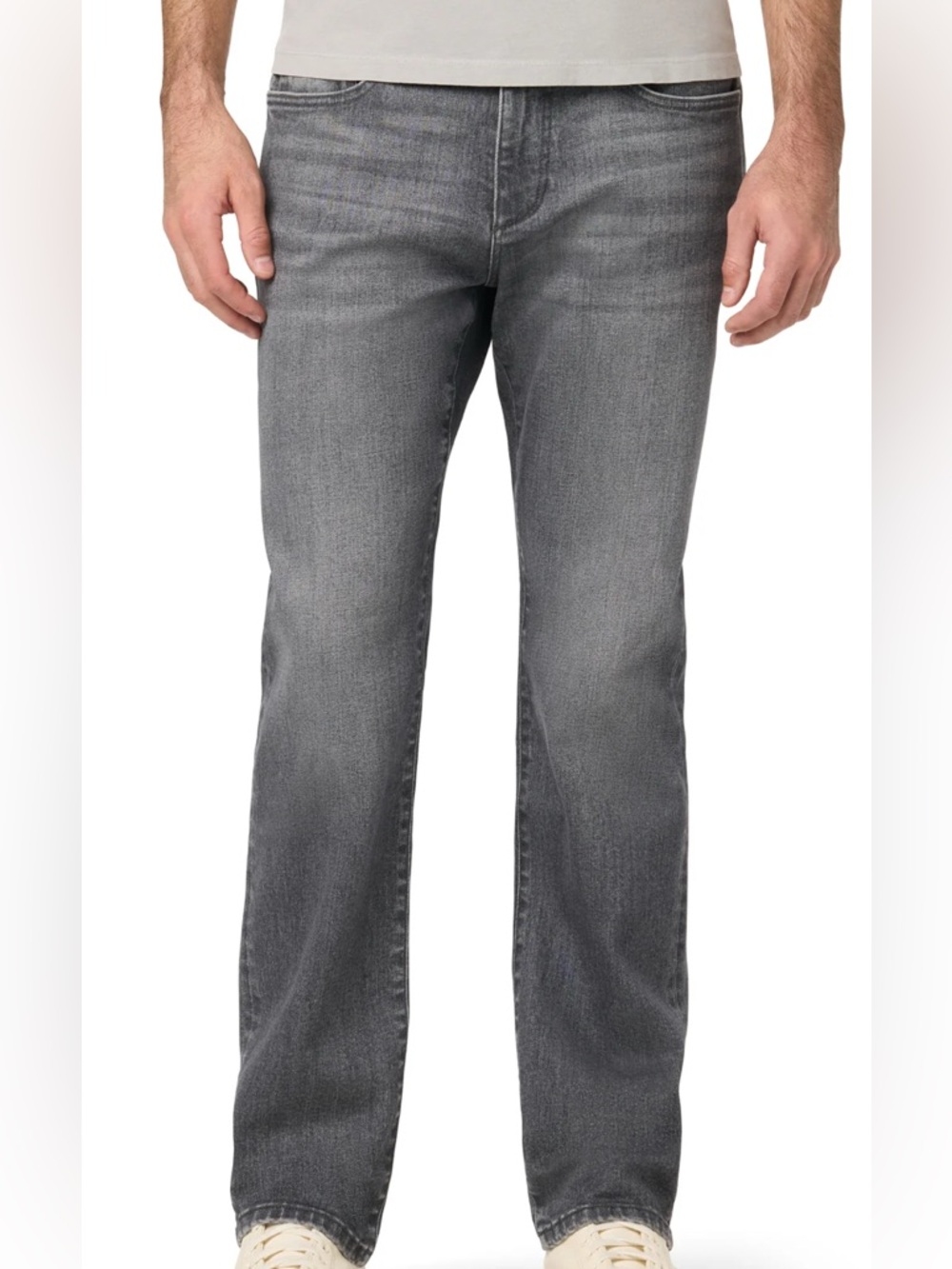Joes Jeans The Classic Straight Jeans Mens 40 Gray Stretch Denim Medium Wash